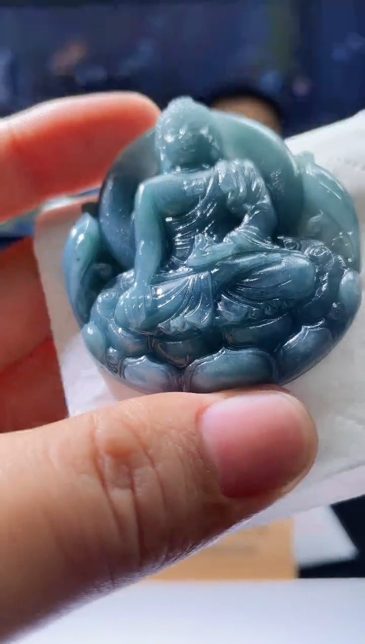 【闪购商品】定制翡翠未镶嵌10-毛货挂件需要抛光