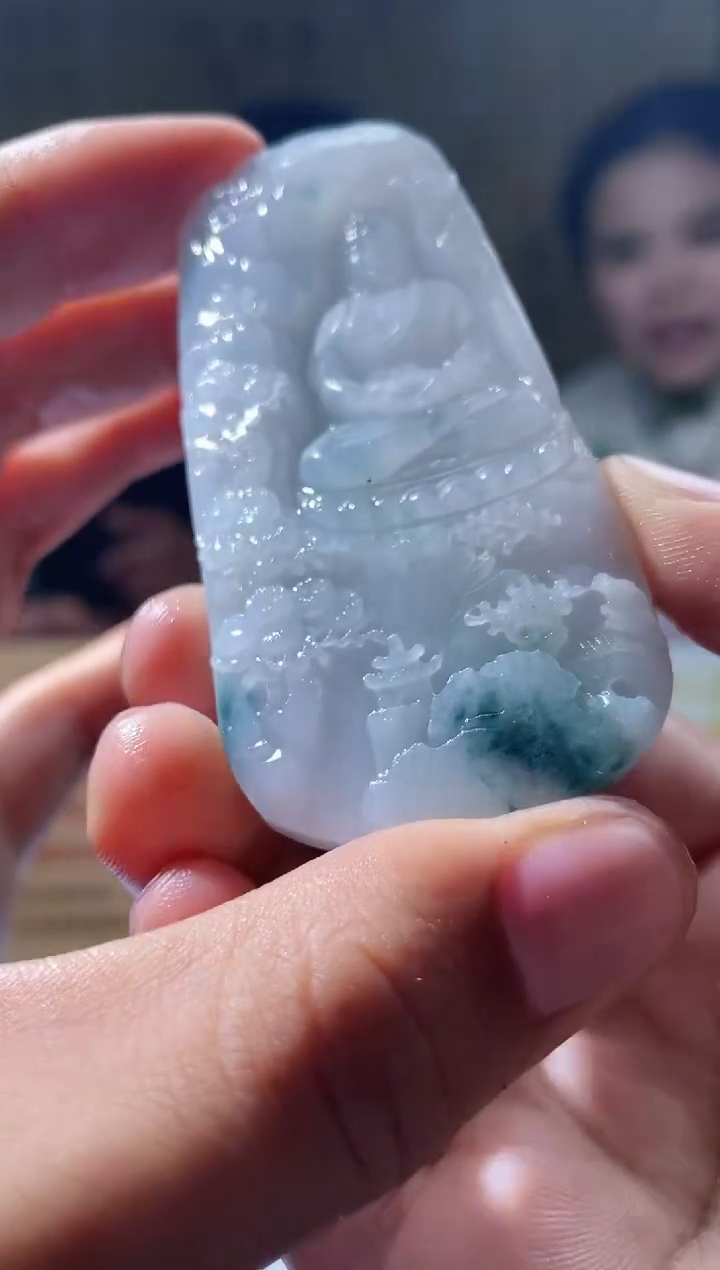 【闪购商品】定制翡翠未镶嵌82-毛货挂件需要抛光