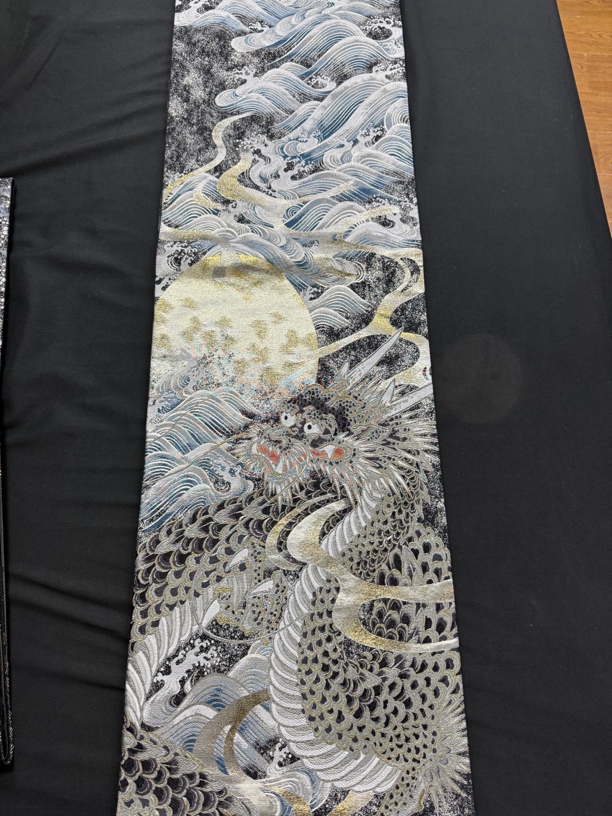 1800细密织昇龙袋