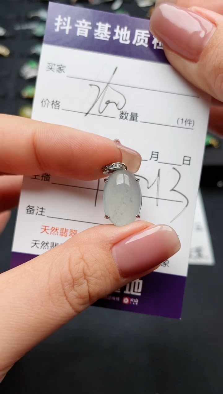 【闪购商品】翡翠颈饰银S925镶嵌.............