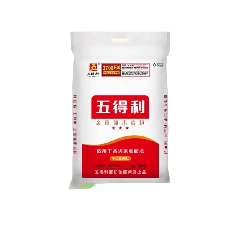 五得利金富强三星小麦面粉10kg /袋4246