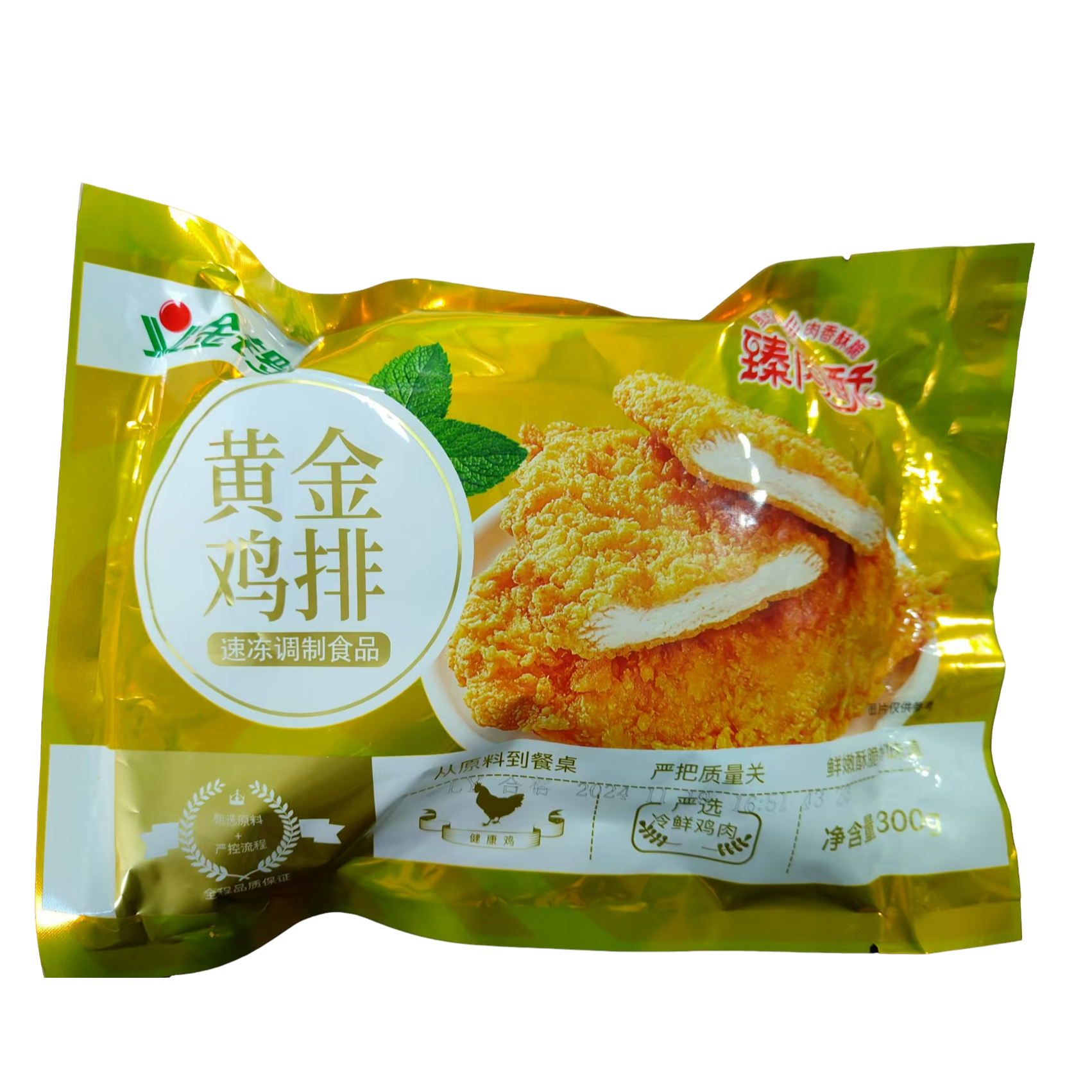 金锣臻肉酥黄金鸡排300g/袋 8516