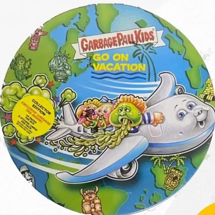 Topps 垃圾桶小子 环球旅行 收藏盒