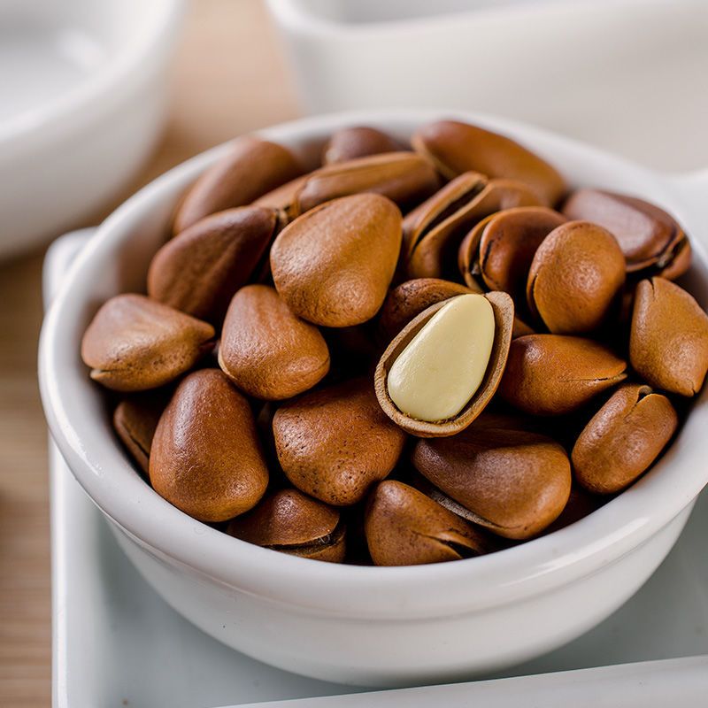 【新货大颗粒】东北开口松子连罐原味坚果孕妇零食8g营养产品新鲜好