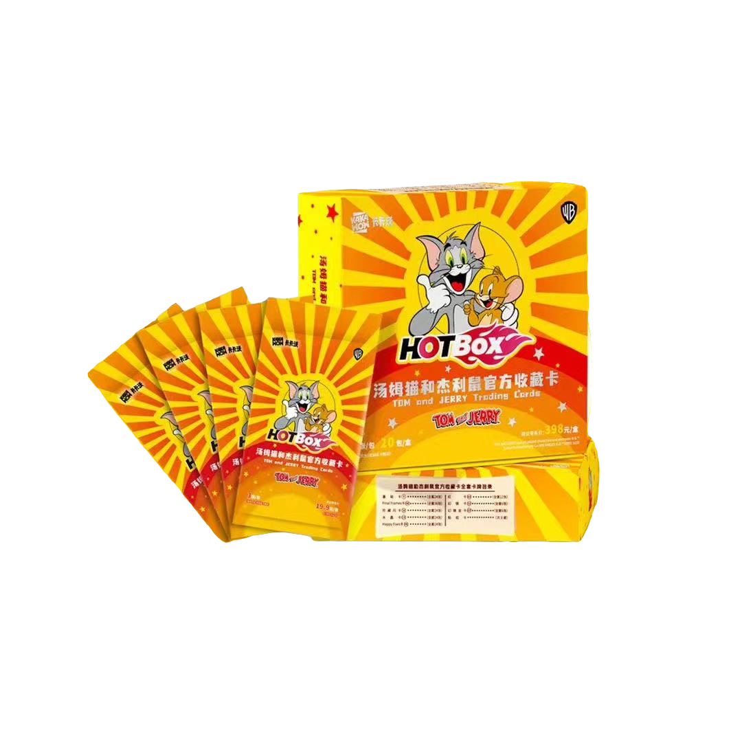 卡卡沃 HOTBOX 《猫和老鼠》华纳正版授权TOM&JERRY 收藏卡牌