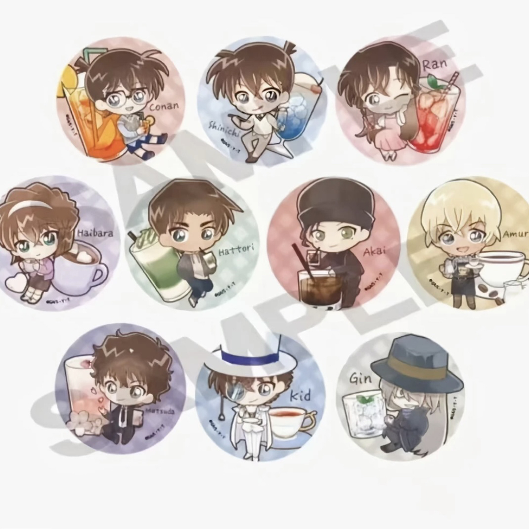 【拆包】日版名侦探柯南饮料Q吧唧（盲盒产品）
