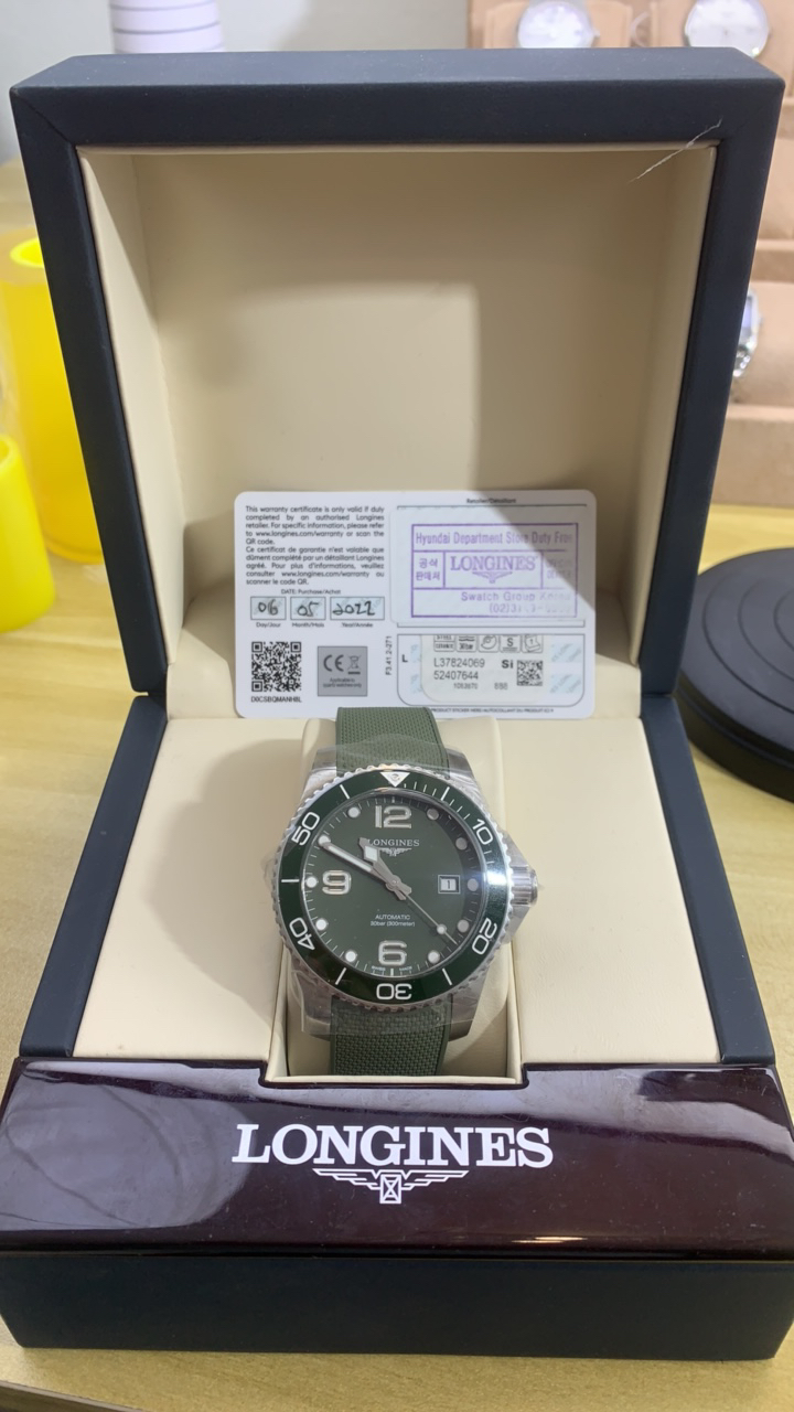 95新 Longines/浪琴 浪琴康卡斯全套2022