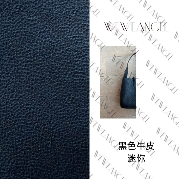 WEWEANGEL/牛皮黑色女士单肩包