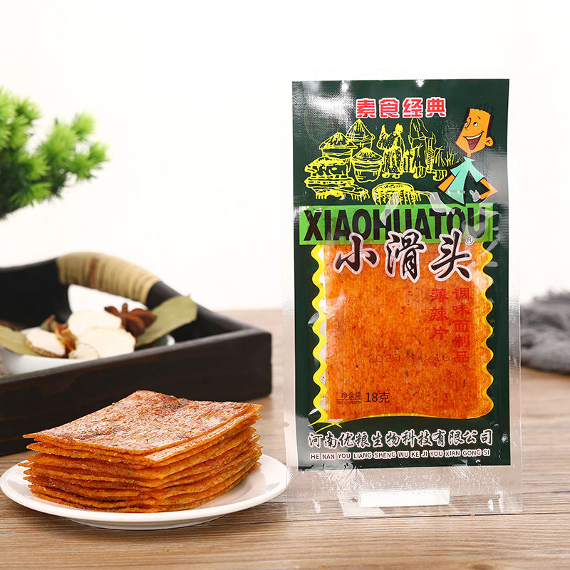 辣条麻辣豆皮大辣片8090后儿时怀旧回忆零食小吃的休闲食品