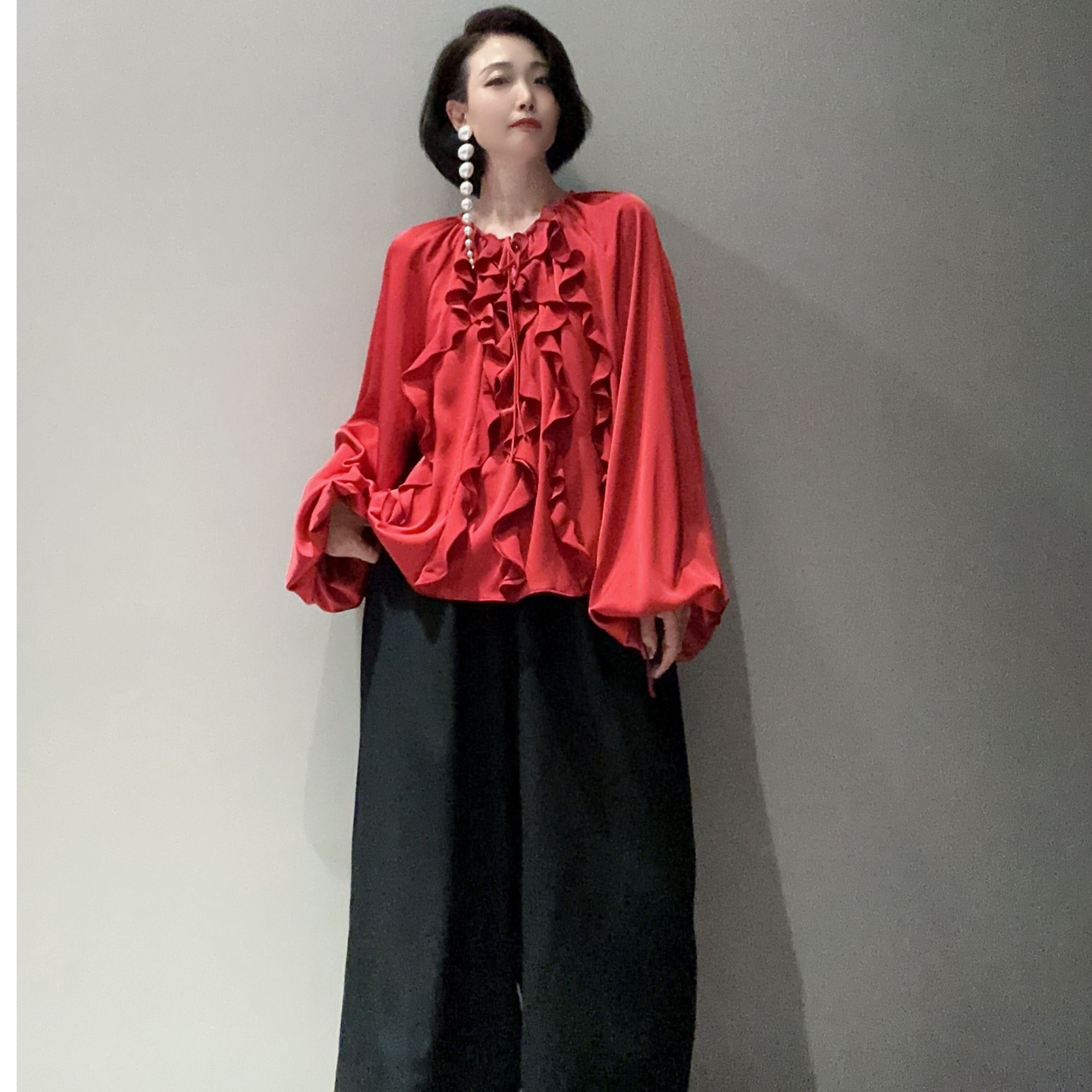 高级设计师款三醋酸时尚衬衫MT9965