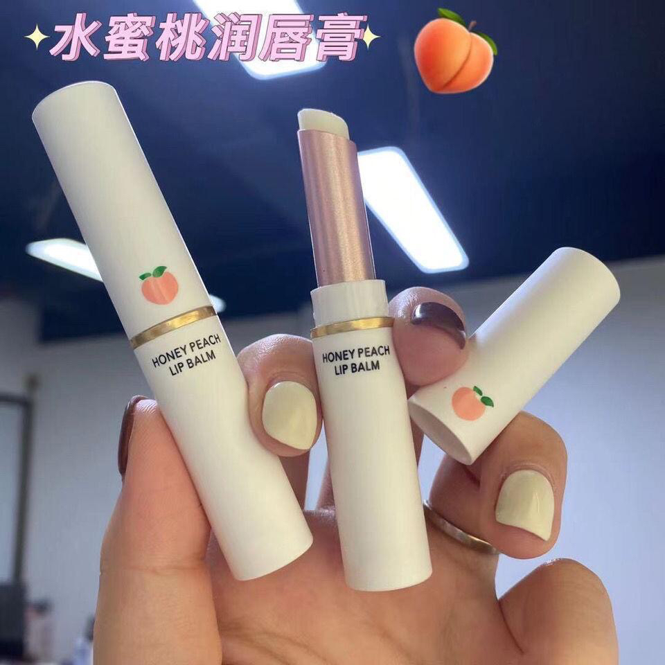 凡士林润唇膏水蜜桃味保湿滋润补水去死皮淡化唇纹变色学生防干裂