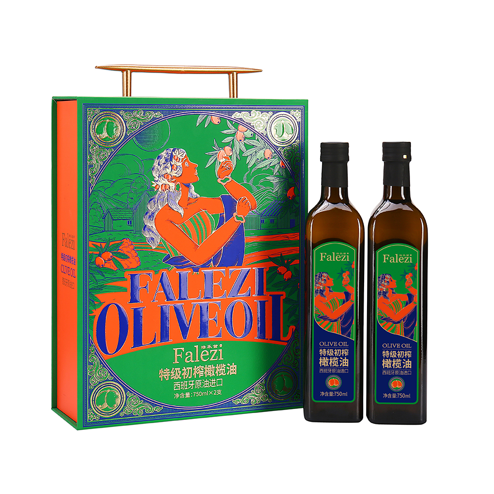 Falezi/法乐兹进口特级初榨橄榄油食用油 低脂健身冷压榨纯橄榄油