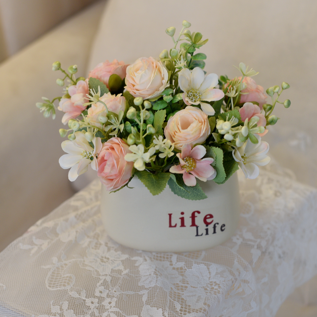 北欧仿真绿植物ins装饰品桌面小盆栽拍照道具家居塑料插花生活