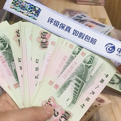 第三套人民币长江大桥10张200