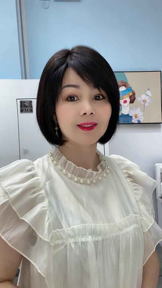 丽诗雅假发纯手工全真发超轻薄透气减龄网红初恋款超自然