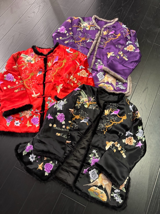 6806#《丹姐推荐》新中式国风时尚重工百搭棉衣外套