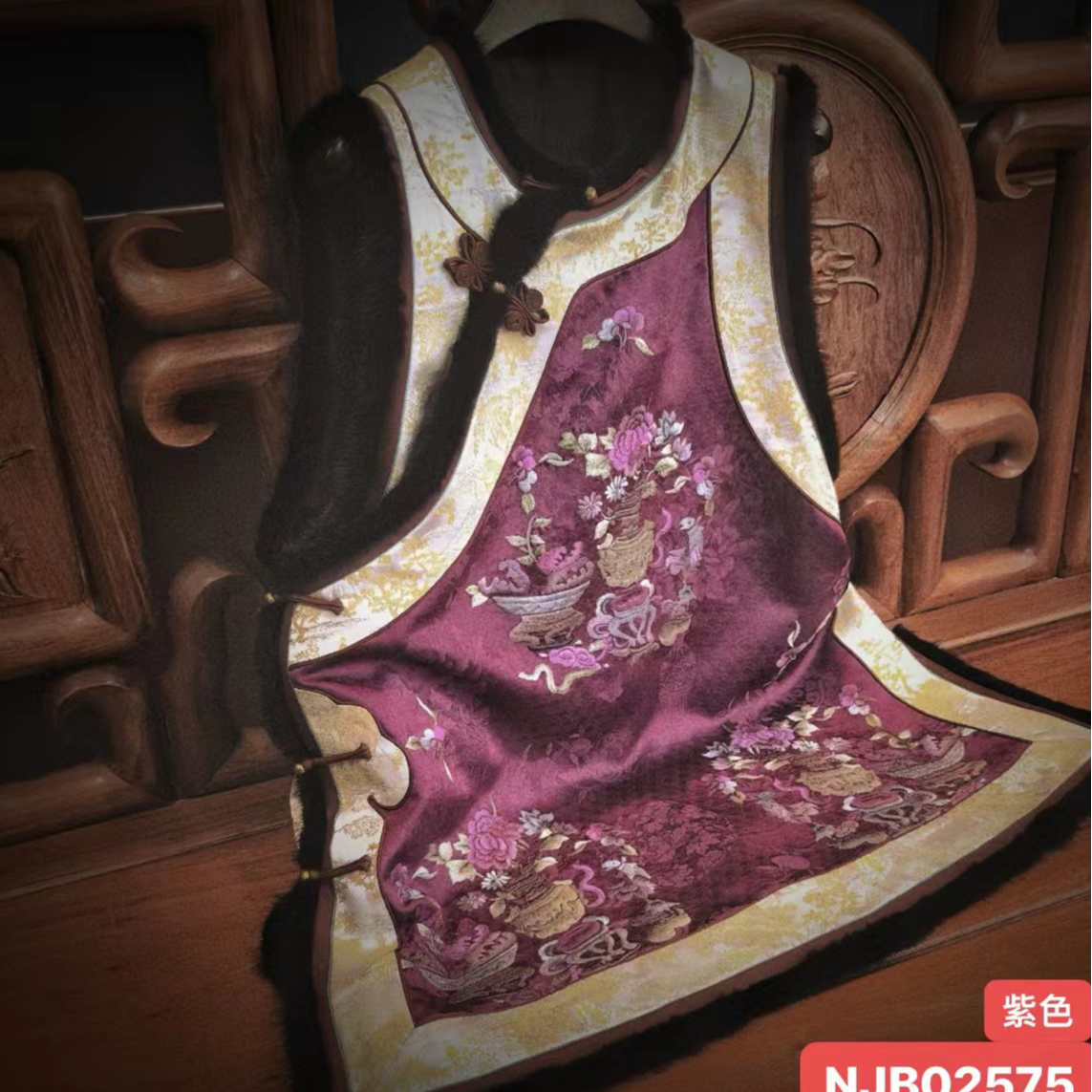 娜家国风书好新中式马甲NJB（02575）上衣