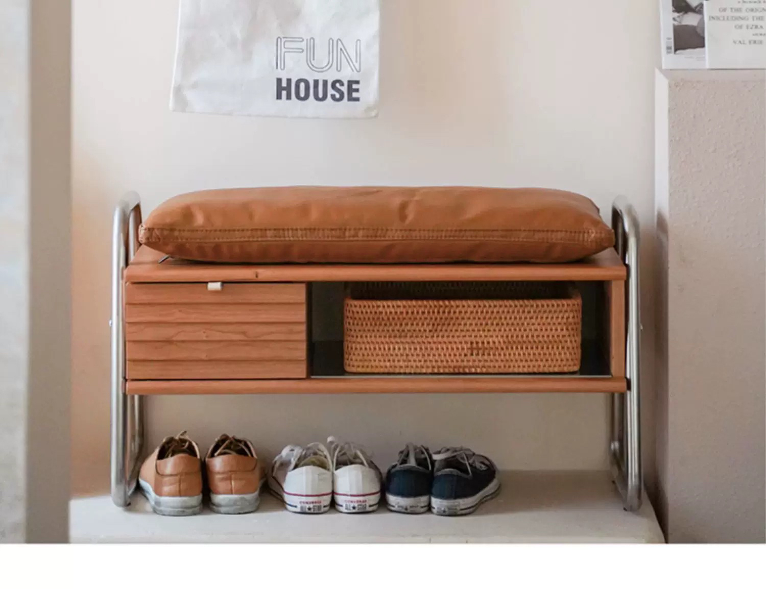 小户型超窄换鞋凳实木穿鞋凳家用门口长凳