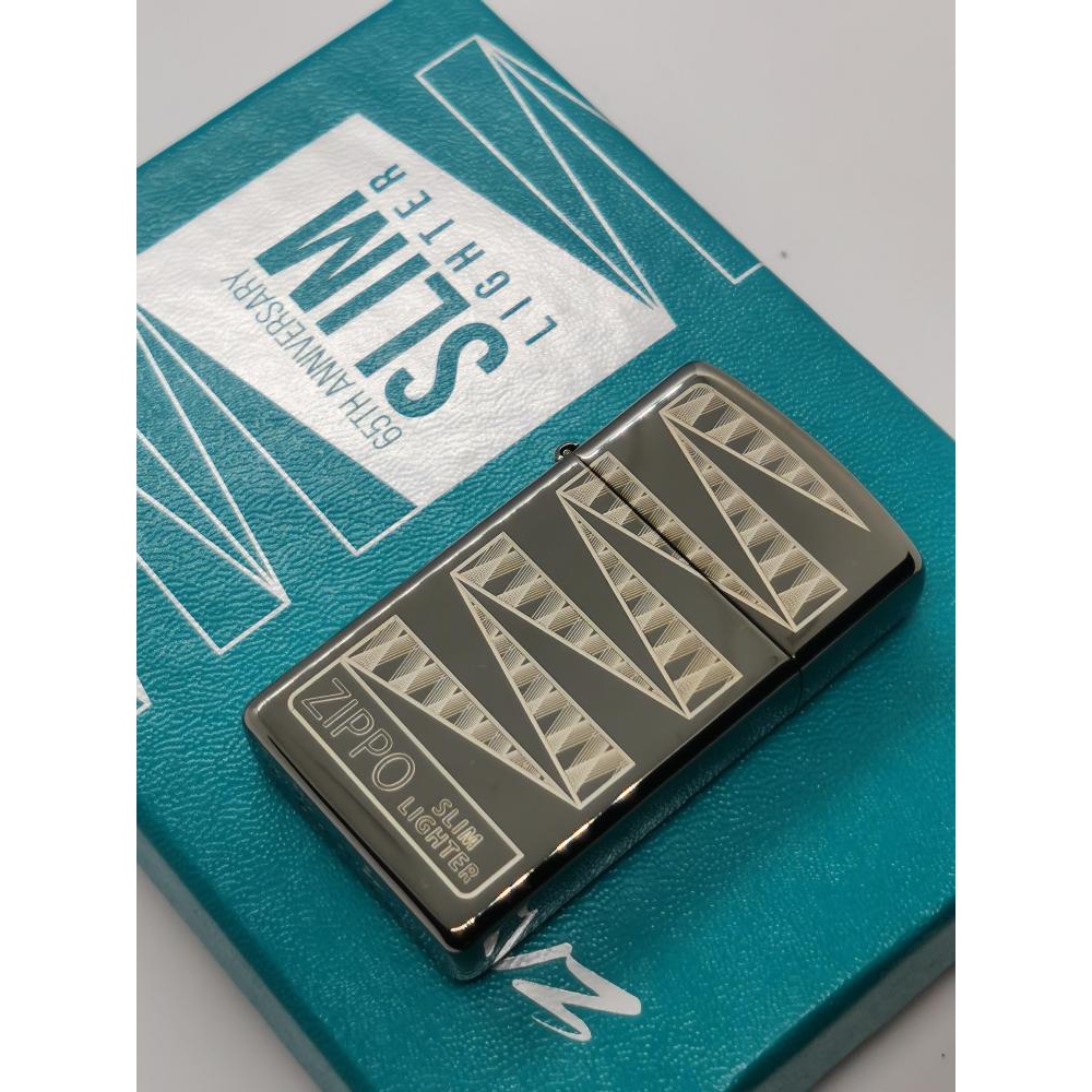zippo打火机 纤巧65周年大斜底限量版 zippo 之宝打火机 《不挑号》