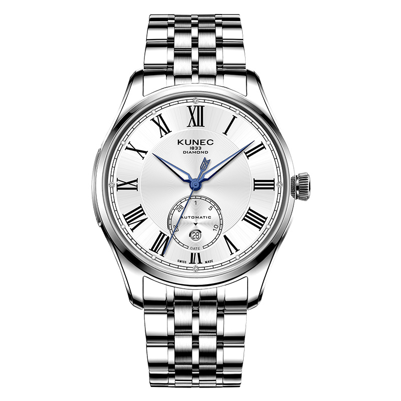 【推荐官专属】【国际联保】瑞士肯尼斯男士全自动机械瑞士腕表D