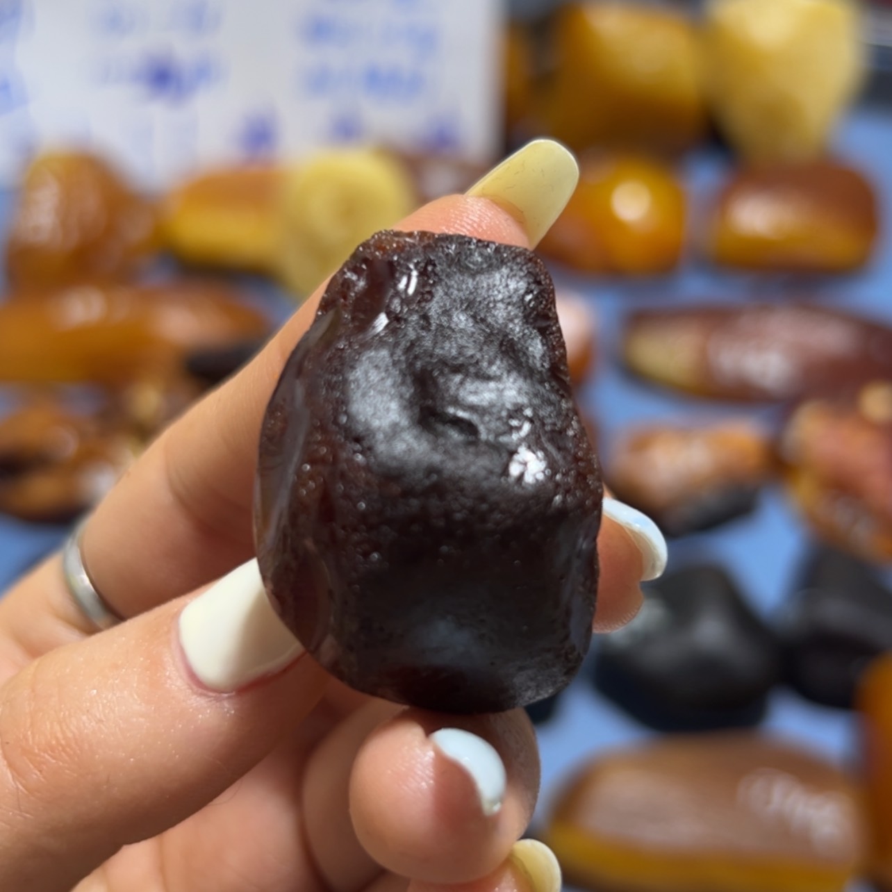 【闪购商品】定制琥珀未镶嵌嘻****哈