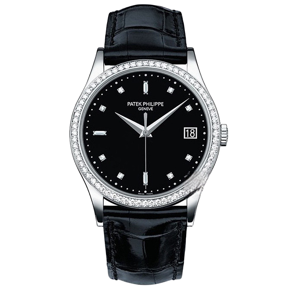 99新 Patek Philippe/百达翡丽 古典表系列5297G/原钻机械男表双p