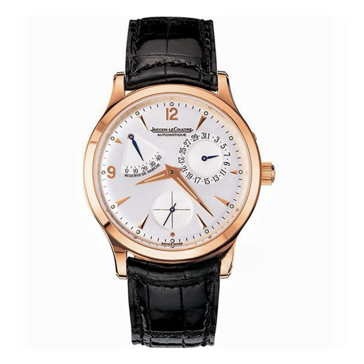 99新 Jaeger-LeCoultre/积家 1482401/玫瑰金折叠扣机械男表