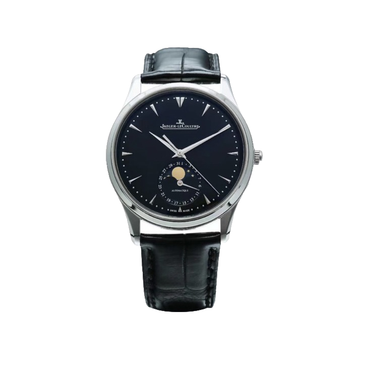 99新 Jaeger-LeCoultre/积家 大师系列1368470/月相/自动机械男表