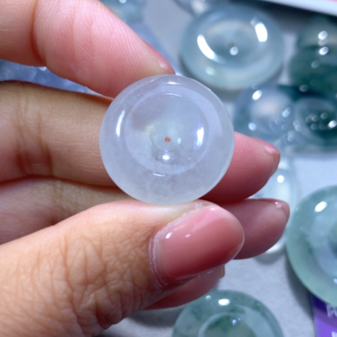 【闪购商品】翡翠一 未镶嵌圆*胖