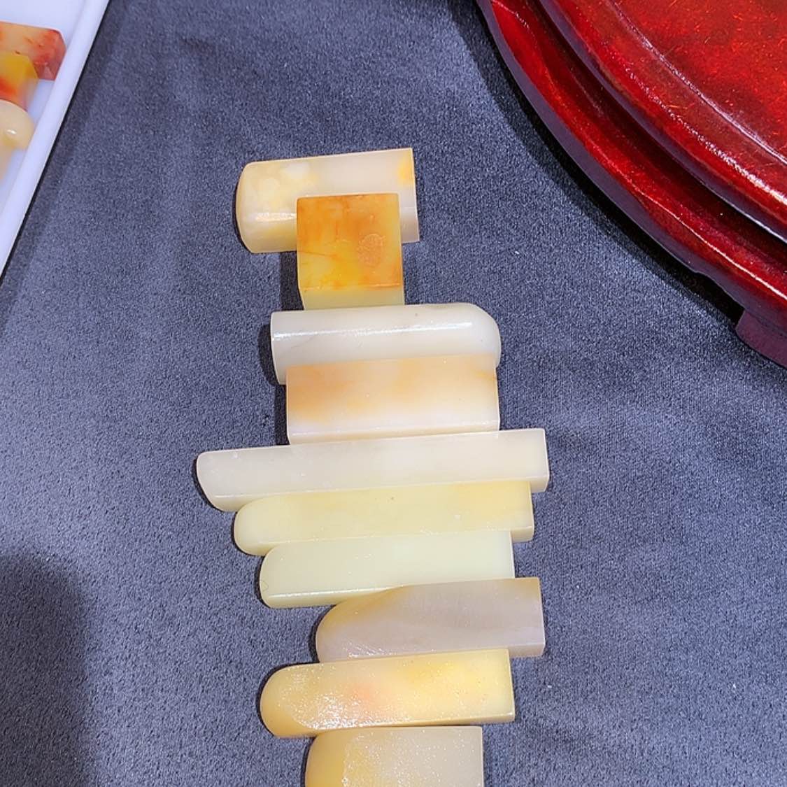 【闪购商品】桃**逸寿山石10个