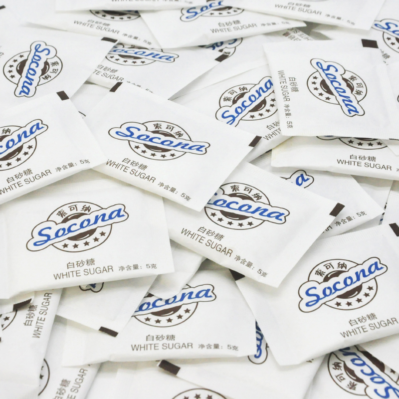 【新品福利】Socona咖啡伴侣专用 白砂糖包咖啡红茶调糖5g*25小包装