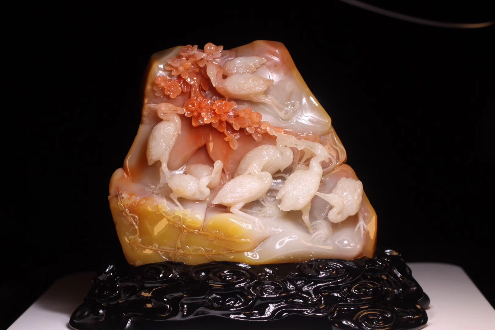 精品大尺寸摆件田黄