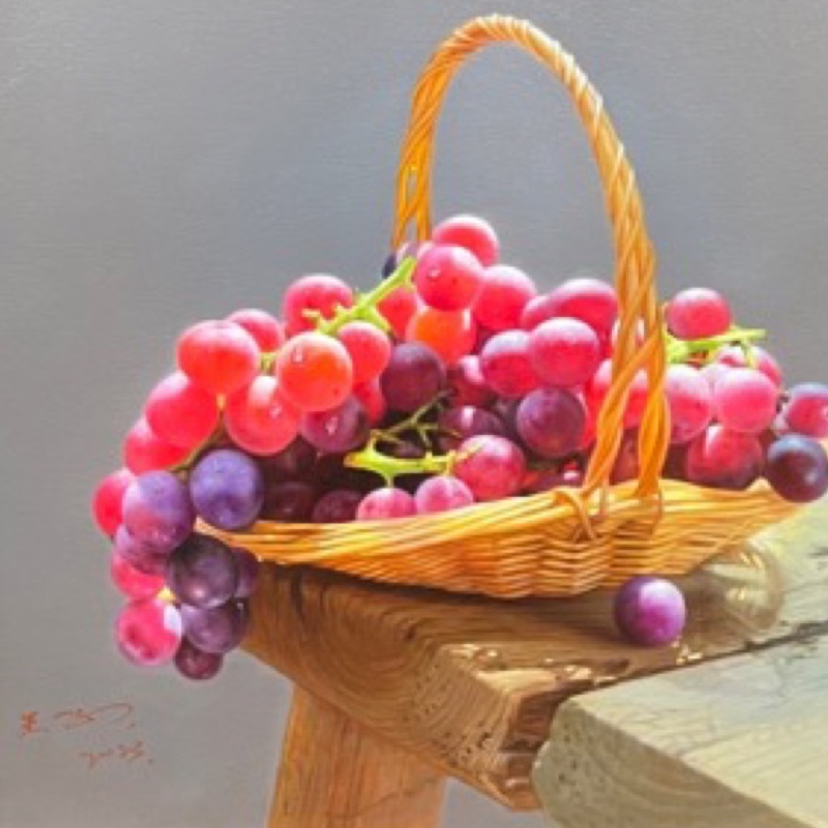 艺昕艺术/餐厅作品/硕果累累/尺寸：50/70CM