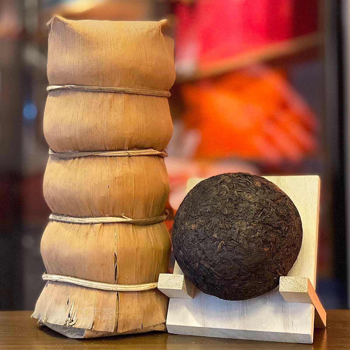 96·吉幸沱 吉幸茶厂 熟茶 250g/沱                