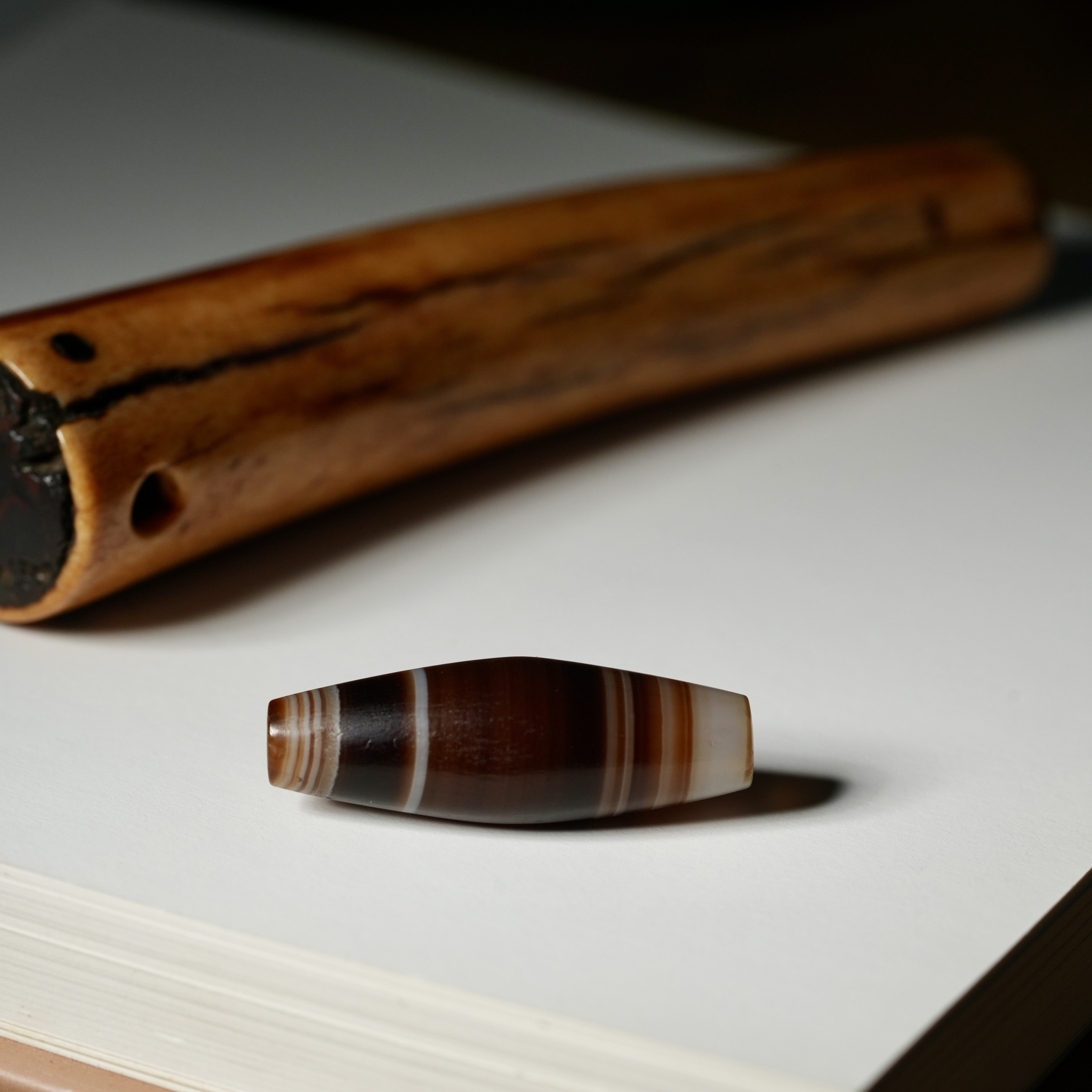 咖色系缠丝长管 直径11.0mm 对孔32.1mm