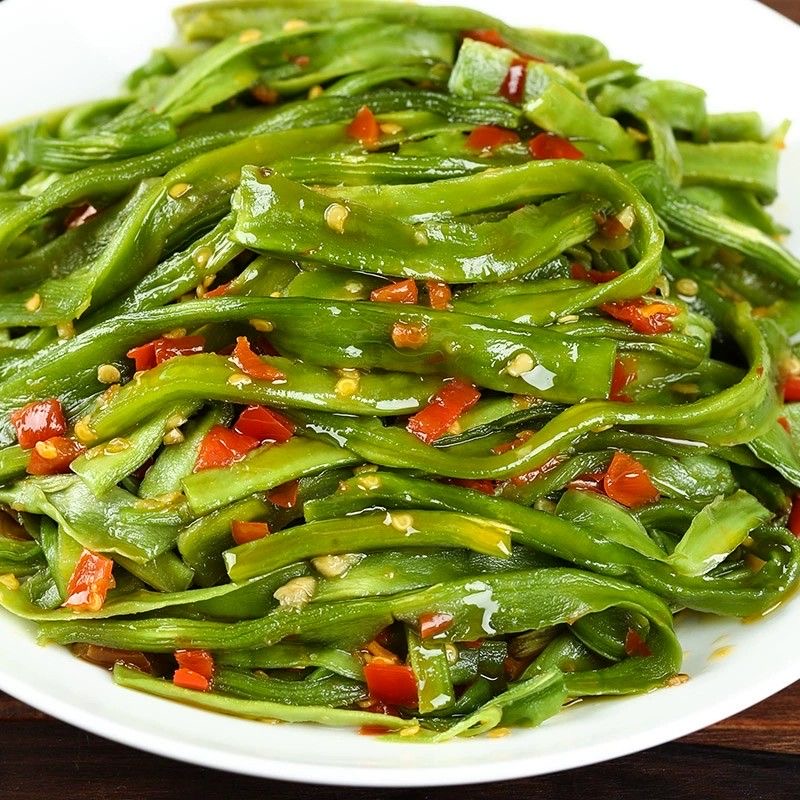 湖南特产香辣瓶装脆嫩剁椒贡菜下饭菜开胃凉拌即食榨菜咸菜嘎嘣脆