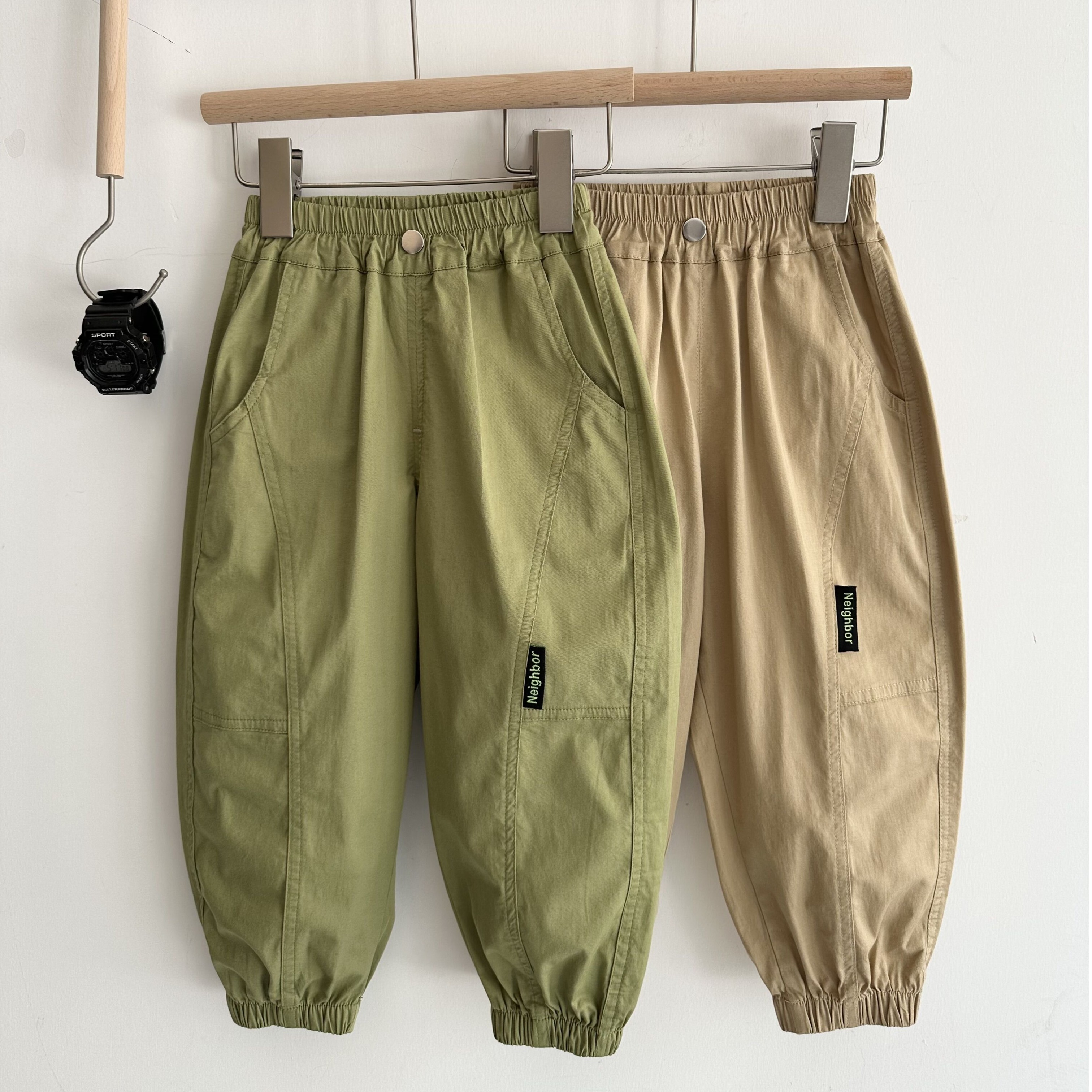 男童男宝裤子夏装新款防蚊裤中小童薄款长裤男孩休闲裤儿童工装裤