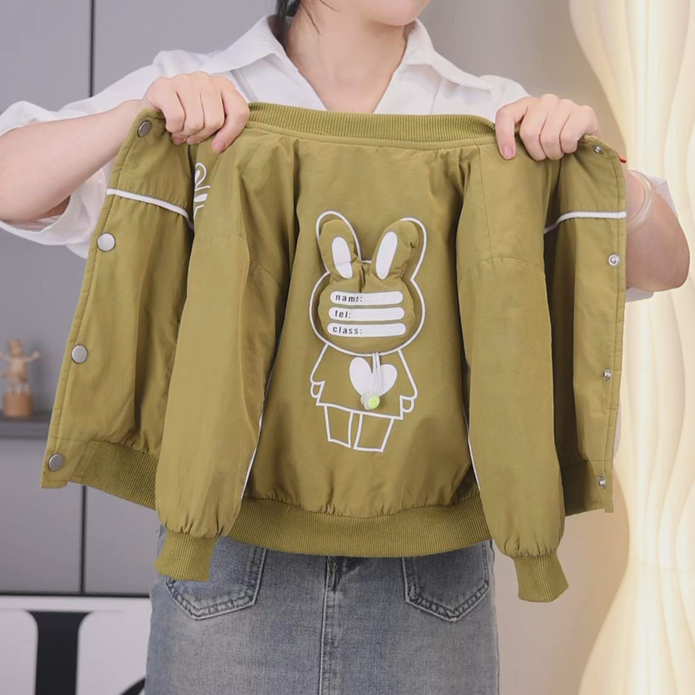 男童外套2025新款春秋装加绒宝宝加厚上衣春季儿童洋气棉衣中小童