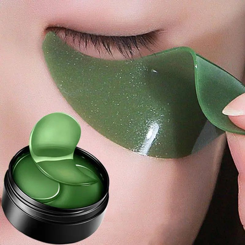 家用推荐绿海藻眼膜贴黑眼圈眼袋提细纹拉紧致保湿补水女熬夜滋养