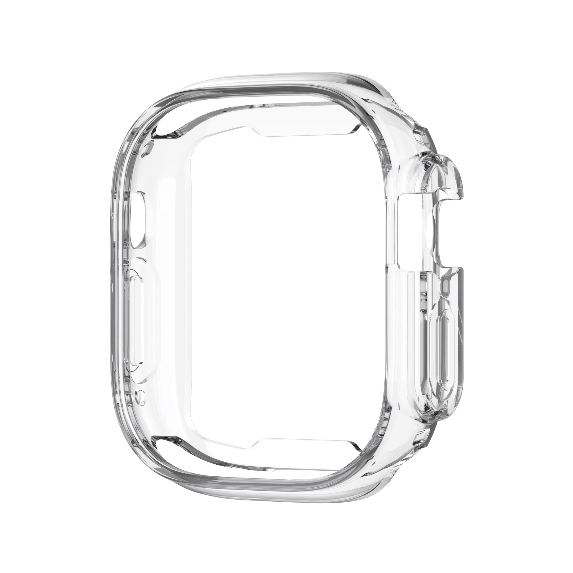 【苹果手表保护套】适用 Apple watch Ultra1/2镂空半包软壳华强北