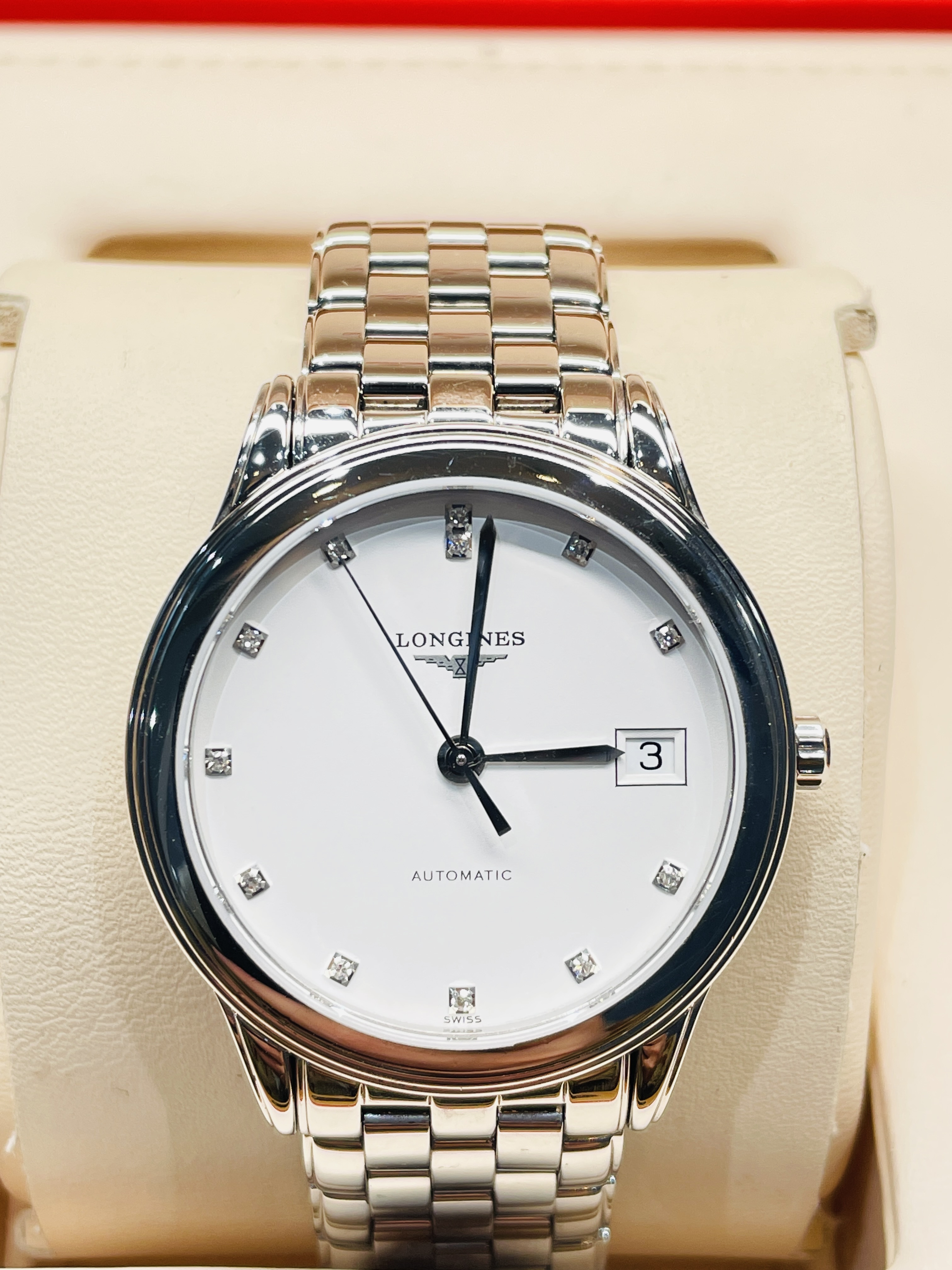 95新 Longines/浪琴 军旗/单表/气质男士