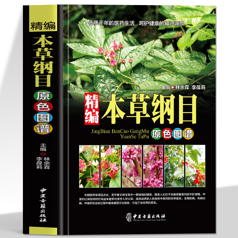 精编本草纲目原色图谱 原版全套医基础理论养生常见病对症功效书