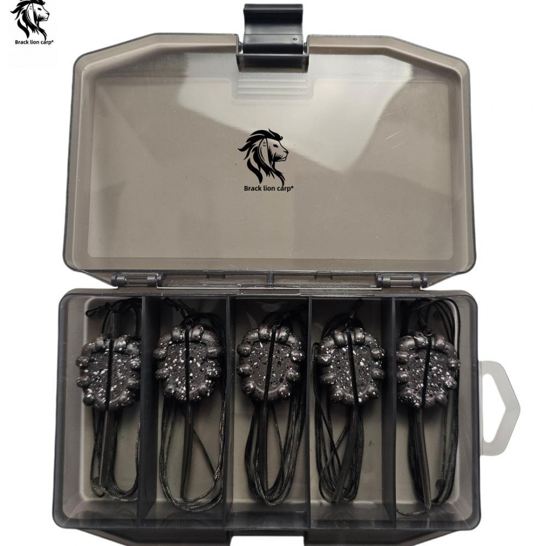 黑狮欧鲤钓内联反底钓线组配件纯手工绑制青草鲤巨物钓组（不含钩）