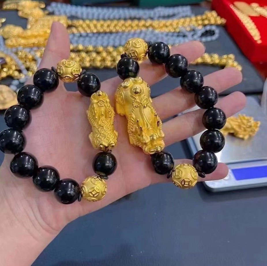 合金手链 合金材质 貔貅手链