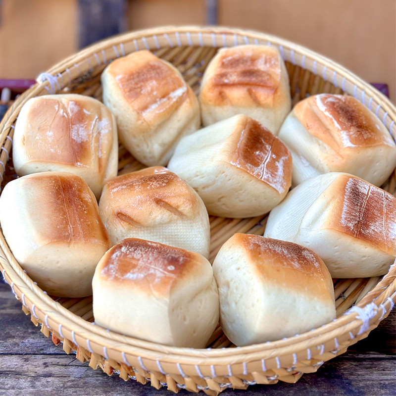 【不好吃包退】阜阳手工地锅馍 劈柴火老面大馒头 纯手工酵子有嚼劲