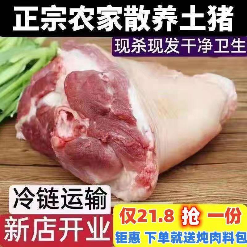沂蒙山土猪肘子散养生猪肉猪蹄膀新鲜前肘子后肘子生新鲜猪肘批发