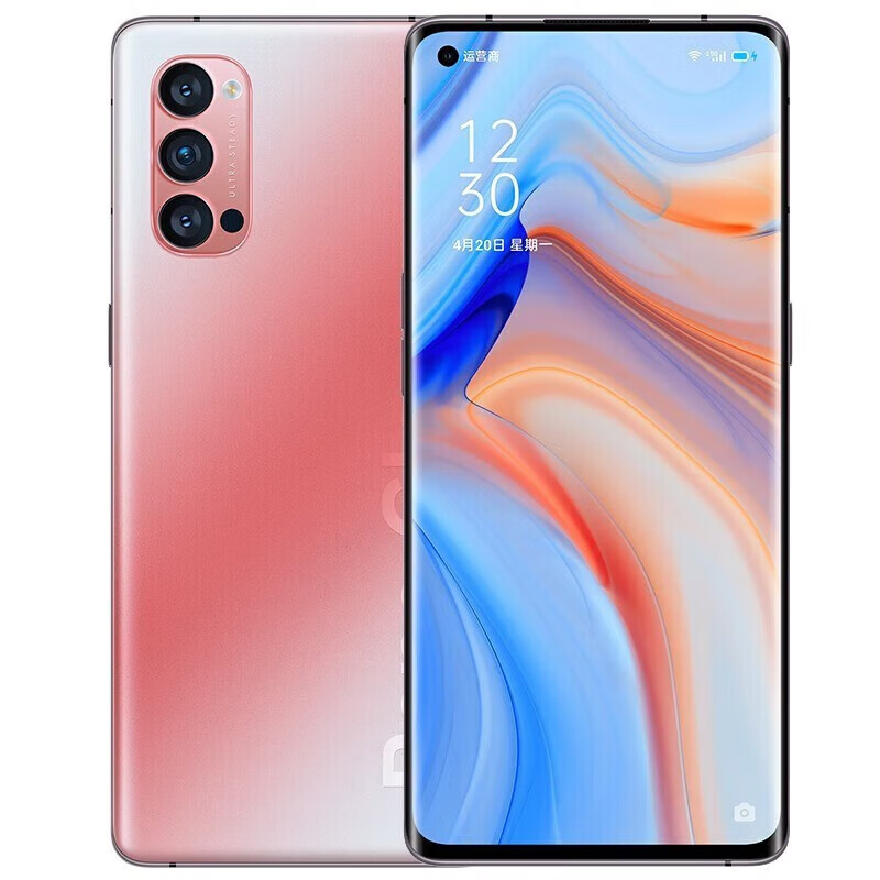 95新 OPPO OPPO Reno3 Pro Reno4 pro 双模5G 90HZ高感曲面屏