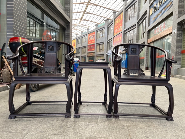 酸枝皇宫椅椅子三件套