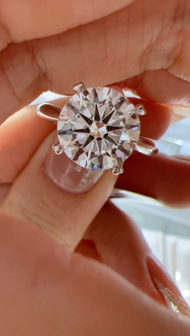 【闪购商品】实验室培育钻石18K金镶嵌@@