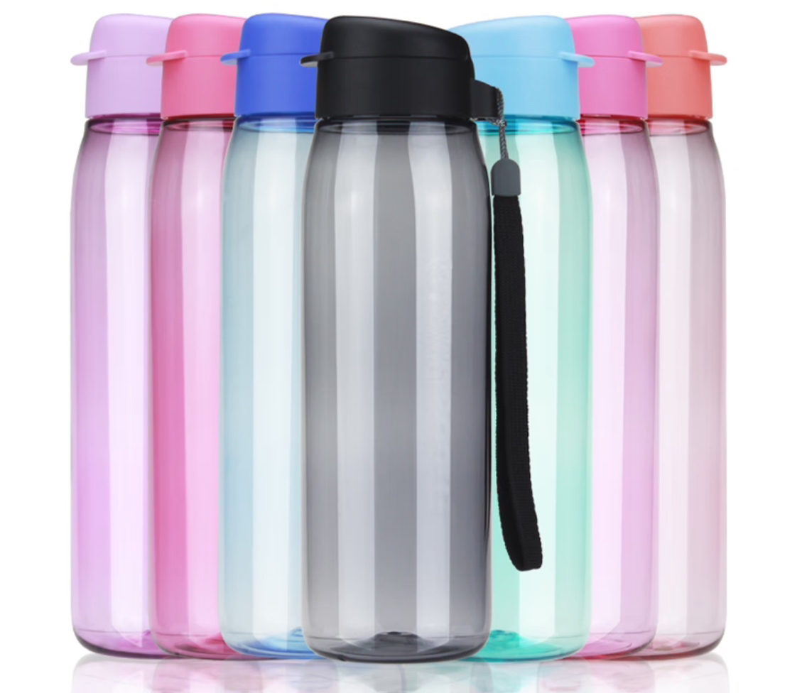 特百惠 750毫升乐活随心杯大容量提绳防漏耐摔便携直饮小口运动杯